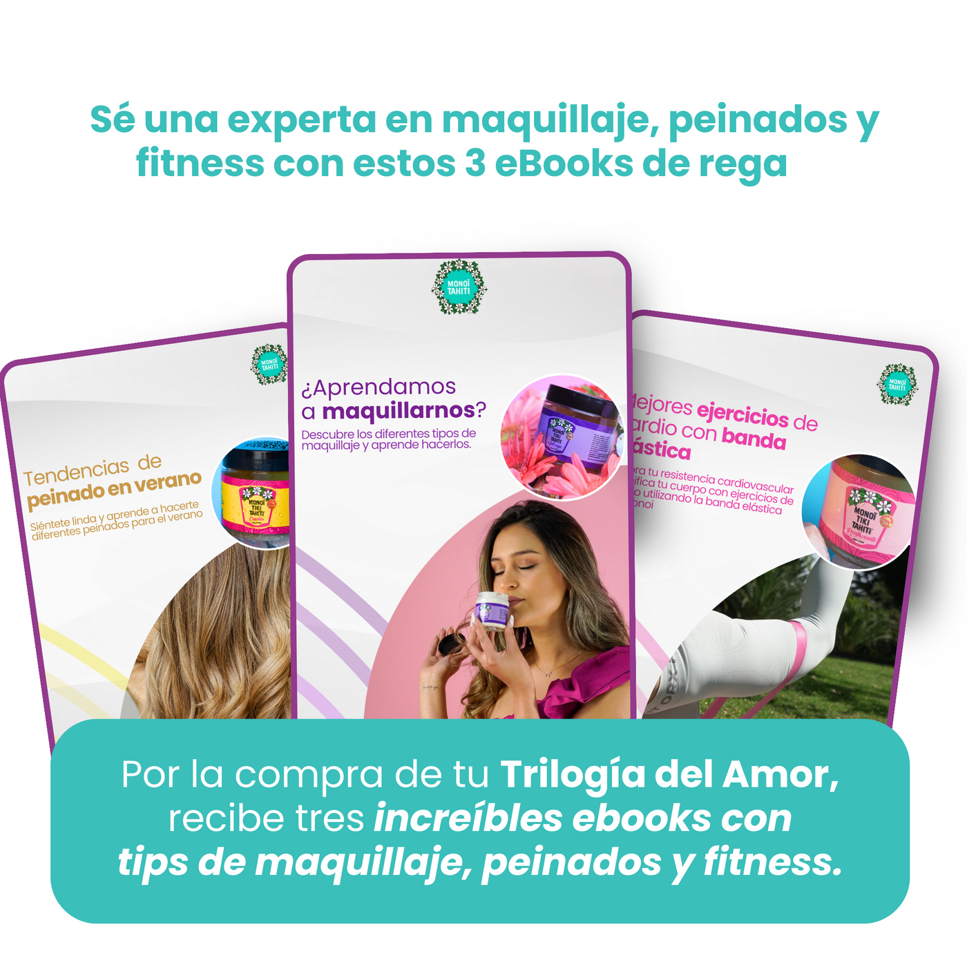 Kit Trilogía del Amor + 3 Ebook de regalo