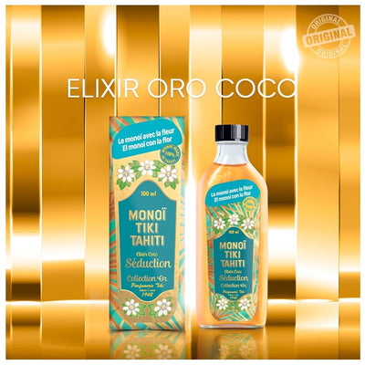 Elixir Oro Coco Rostro, Cuerpo y Pelo Monoï